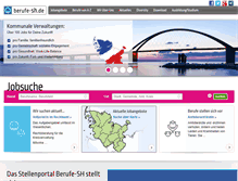 Tablet Screenshot of berufe-sh.de